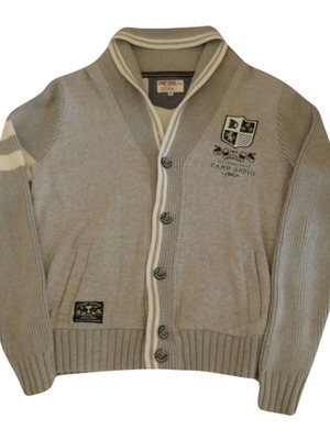 Camp David grey cardigan medium size used