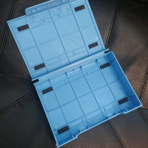 Hard shell case for 3.5 external hard drive blue new