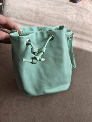 Mini bag Vichy mint like new with wrist strap