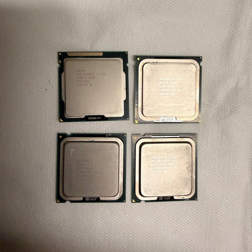 Επεξεργαστές Intel Core2 i3 Xeon μεταχειρισμένοι, σετ 4