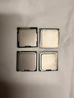 Επεξεργαστές Intel Core i3 Xeon Core 2 Duo μεταχειρισμένοι, πακέτο 4 τεμαχίων