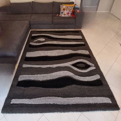 Shaggy Rug used with Rich Pile 195 x 287 cm, Modern Design