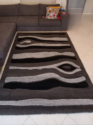 Shaggy Rug used with Rich Pile 195 x 287 cm, Modern Design