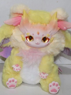 Anime plush dragon toy
