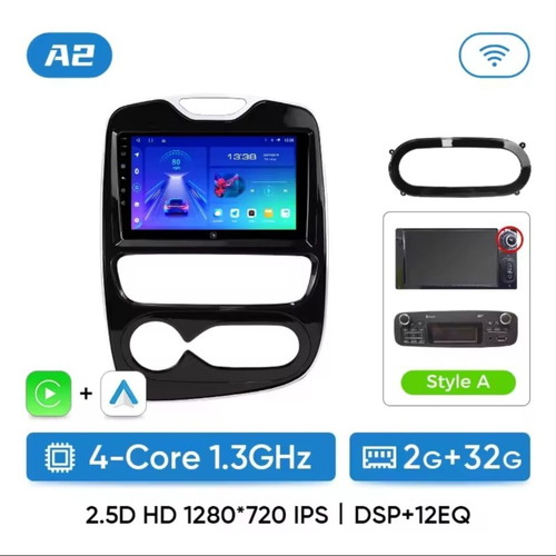 Android 13 9" Screen 32GB 2GB RAM for Renault Clio 4 new