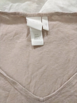 T-shirt with tie Medium