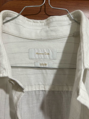 Πουκάμισο Massimo Dutti Regular fit Large