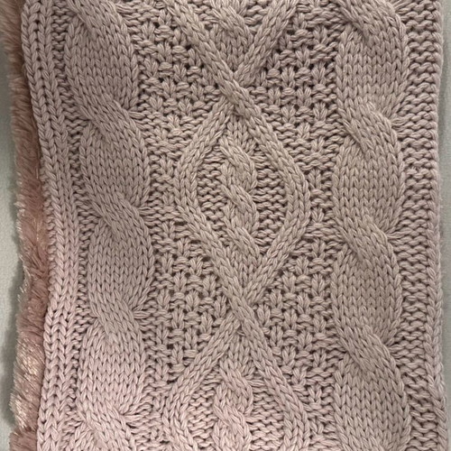 Scarf type neck like new, double-sided