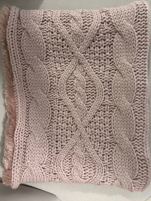 Scarf type neck like new, double-sided