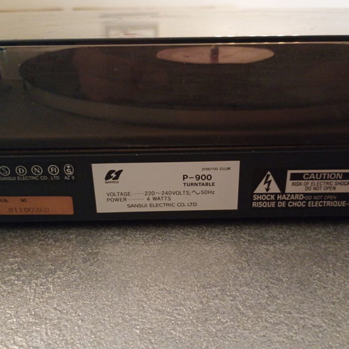 Sansui P-900 pick up used, not working