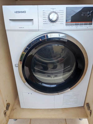 Eskimo ES 9885 LUX dryer like new, 5 years old, 8 kg capacity