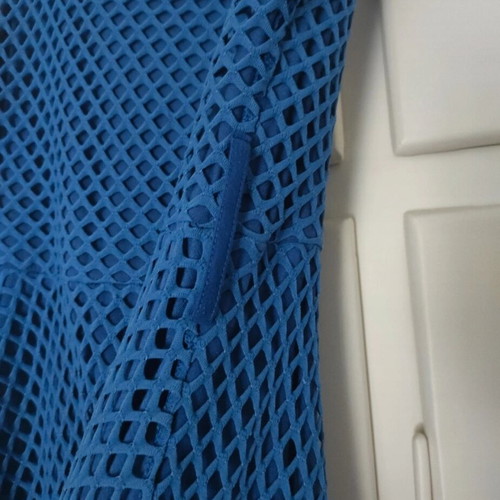 Paranoia mini dress like new, blue with mesh, size M