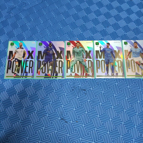 Panini Top Class Max Power set of 5 cards like new