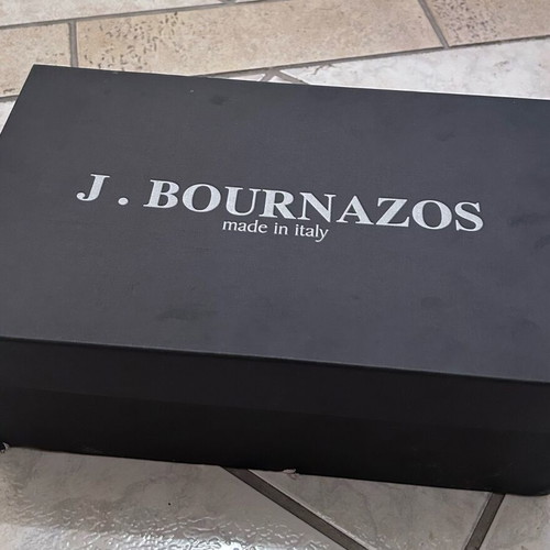 J.BOURNAZOS men's shoes like new, black, size 42
