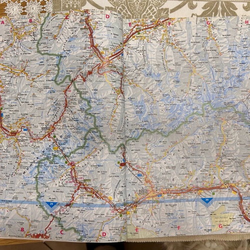 AA Road Atlas Italy 2006 like new, Italy road map