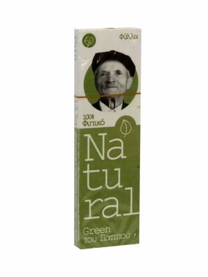 Tsigaroharto tou Pappou Oil Thin rolling paper new, 60 sheets