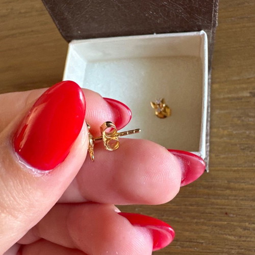 Thomas Sabo earrings set new, gold plated