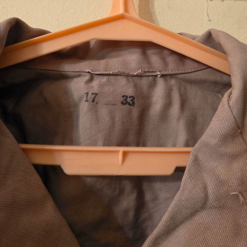US Army summer military shirt 1950s