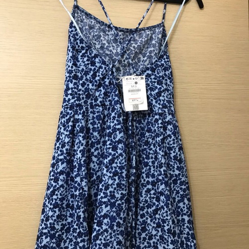 M&S dress-shorts new white with blue flowers