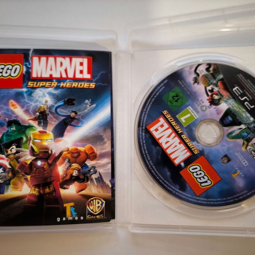 Lego Marvel Super Heroes PS3 game used, very good condition