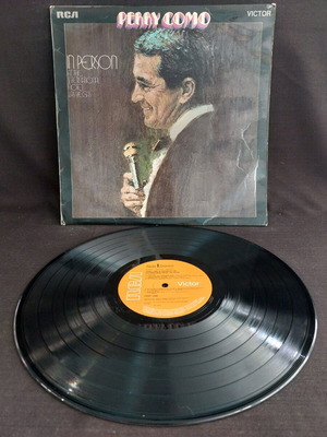 Perry Como In Person At The International Hotel Las Vegas used
