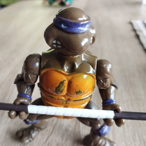 Donatello figure from Teenage Mutant Ninja Turtles used