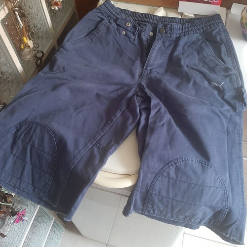 Puma shorts blue like new, cotton size M