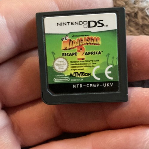 Nintendo Madagascar Escape 2 Africa Nintendo DS game used, functional