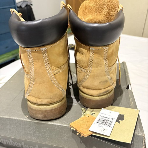 Timberland 6-Inch Premium Boots 10061, made in USA, wheat yellow nubuck