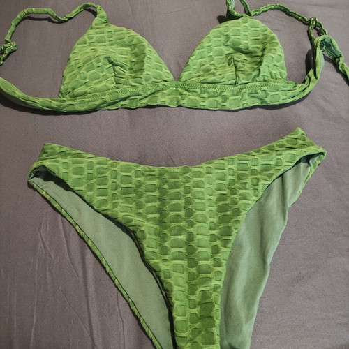 Bikini new, size M-L, green