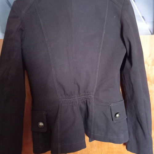 "NO NAME Athens" Mid-Length Military Chic Style Jacket like new, brown