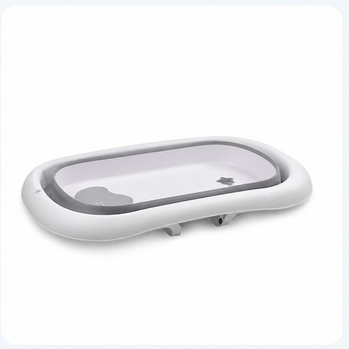 IKEA changing table and foldable baby bathtub set