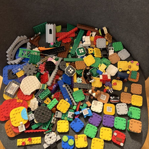 LEGO Super Mario large lot with special pieces and enemies like new