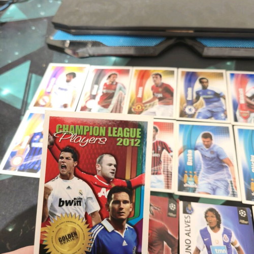 Football cards used, old collectible pack