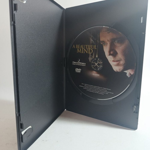 A Beautiful Mind DVD used, romantic thriller with subtitles