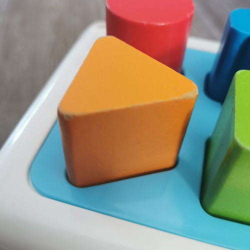 Fine Motor Skills Cube used, with slight wear