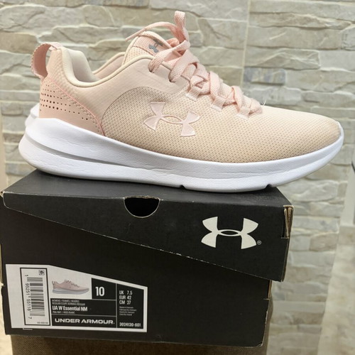 Under Armour UA W Essential NM women's athletic shoes like new, pink/white, size 42