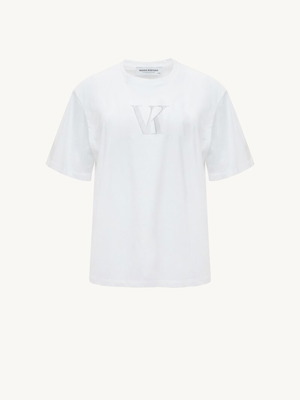 Vassia Kostara t-shirt white, like new, size S/M