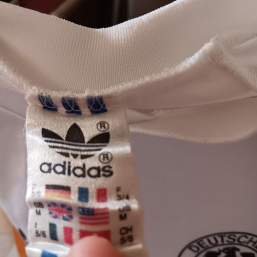 Authentic West Germany World Cup 1990 long sleeve jersey used