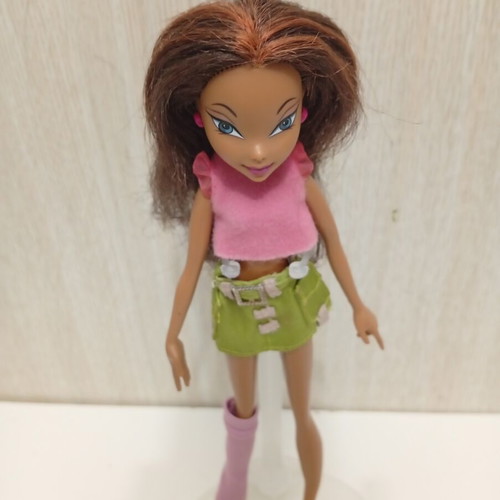 Mattel Winx Club Layla Aisha School Girl Doll Fairy 2008 used