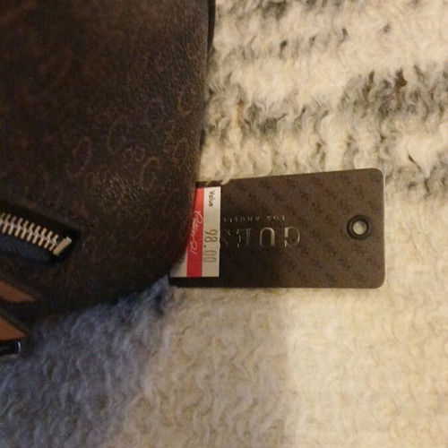 Guess backpack like new, beige and brown