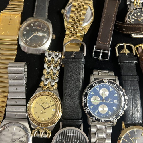 Watches used, lot of 35 needing service or repair