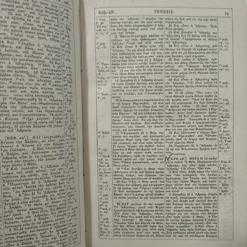 Iera Grammata 1929 Bible like new, Greek translation