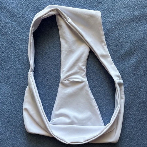 Shein white bikini bottom new, size M 38 10