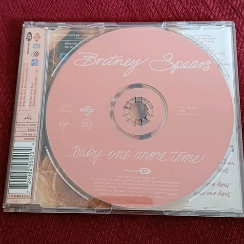 Britney Spears Baby One More Time CD single like new, video