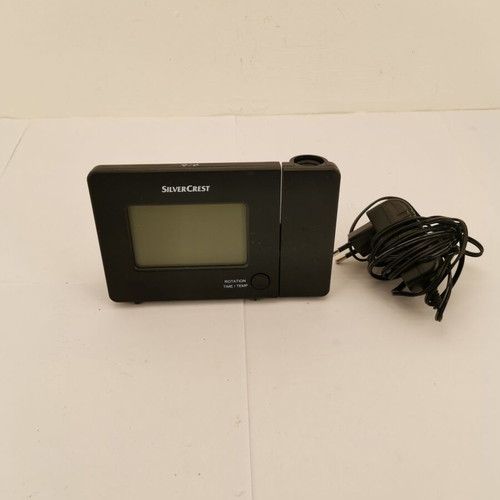 Time, temperature and date display device used