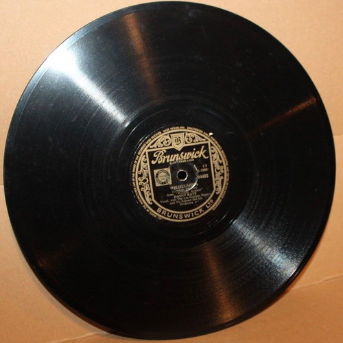 Brunswick 78 RPM record Danny Kaye C'est Si Bon Wilhelmina used