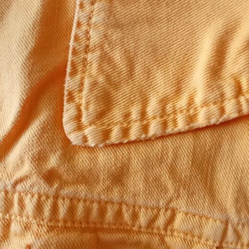 The Hip Site orange jacket cotton used size L