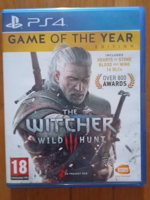 The Witcher III Game of the Year Edition PS4 like new