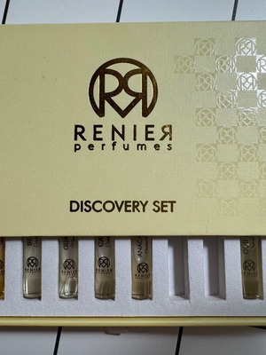 Renier Discovery Set Eau de Parfum tester used, 15 ml